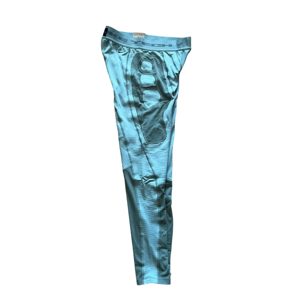 Nike Tech Base Layer Tight Fit‎ Compression Leggings Blue Grey Mens Medium NEW